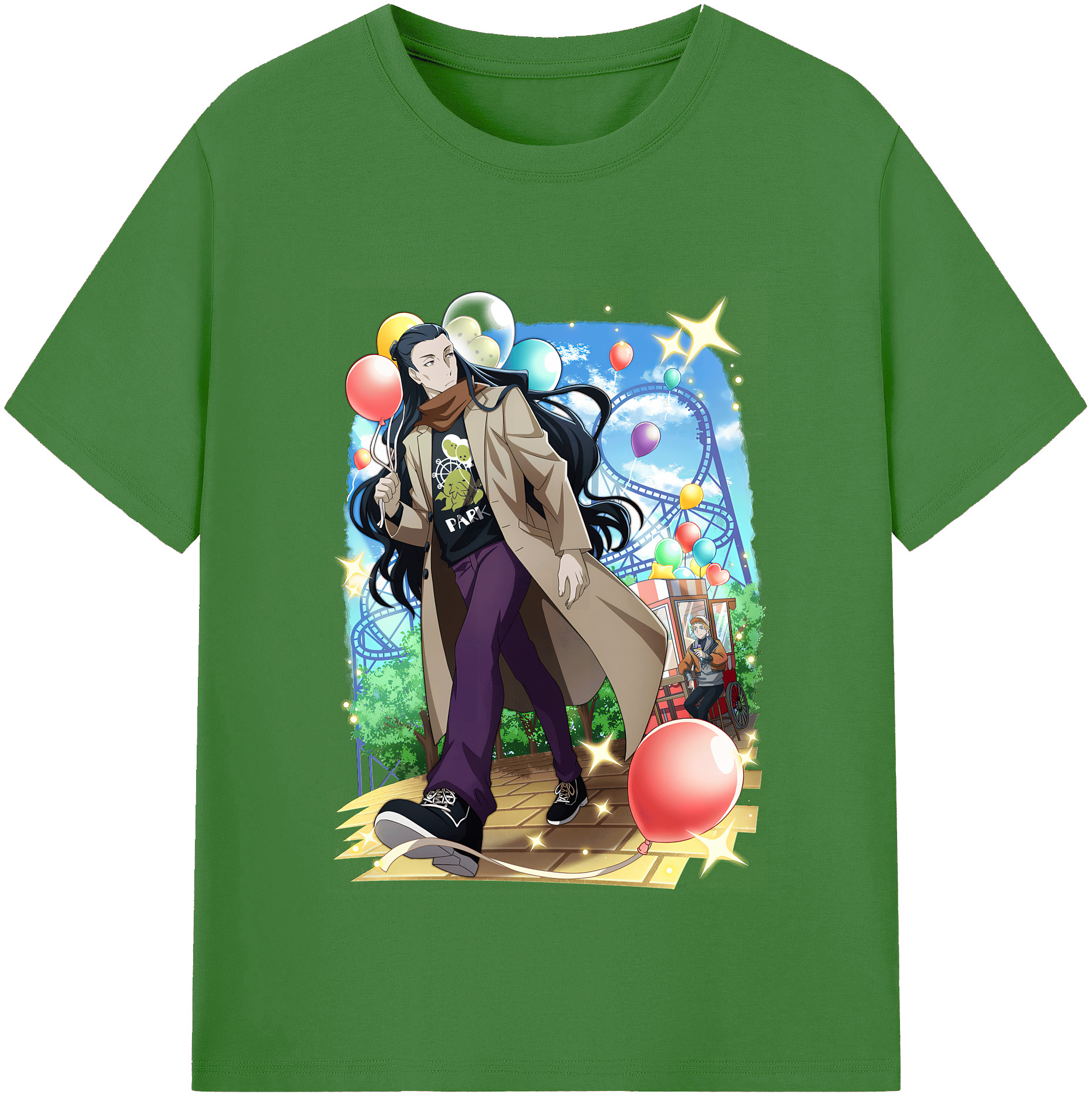 （画像用） 文豪ストレイドッグス Bungo Stray Dogs レディースカジュアルプリントTシャツ（綿100％）